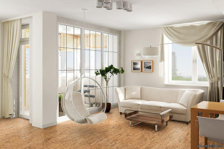 Картинка товара пробковый паркет corkpro linea  (без покрытия) 003484 parketcity-ufa.ru