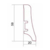 Картинка товара плинтус шпон barlinek 58/20 дуб терра  снят!!! LIS-DBE-TER-220-058-P20 parketcity-ufa.ru
