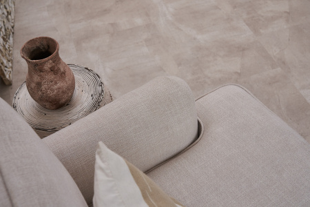 Картинка товара wpc-плитка vinilam ceramo stone cork 61603 бетонная смесь  61603. parketcity-ufa.ru