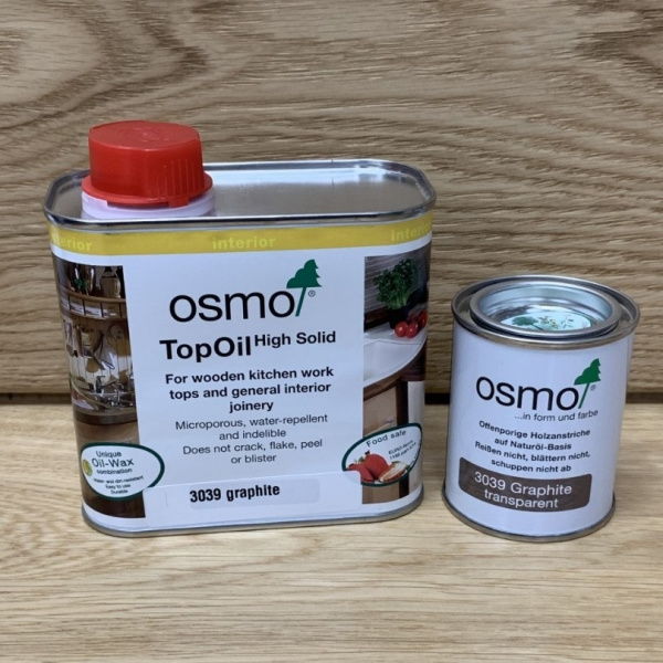 Картинка товара масло для столешниц osmo 3039 topoil (0,5л) графит #3039 parketcity-ufa.ru