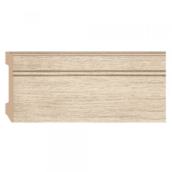 Картинка товара плинтус decomaster 105-72 бук светлый 2400*107*12 мм D105-72ДМ parketcity-ufa.ru