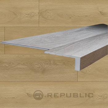 Ступень из кварцвинила Republic Floor Grizzly/Fly parketcity-ufa.ru