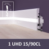 Картинка товара профиль под подсветку solid uhd 15/90cl 2400*90*14 мм 1UHD 15/90CL parketcity-ufa.ru
