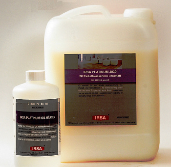 Лак для паркета IRSA Platinum 3030 (4,725л) матовый parketcity-ufa.ru
