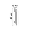Картинка товара плинтус decomaster a023 2000*82*15 мм A023  parketcity-ufa.ru