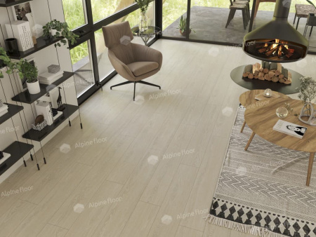 Картинка товара плитка alpine floor легкие линии 3-14 дуб снежный ЕСО3-14 parketcity-ufa.ru
