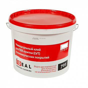 Клей для ПВХ Forbo Ideal 701 (1кг/3кг/5кг/10кг) (3 кг) Клей для ПВХ Forbo Ideal 701 (1кг/3кг/5кг/10кг) (3 кг)