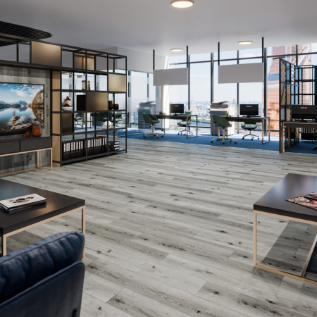 Картинка товара spc ламинат damy floor family дуб классический серый Т7020-2 parketcity-ufa.ru