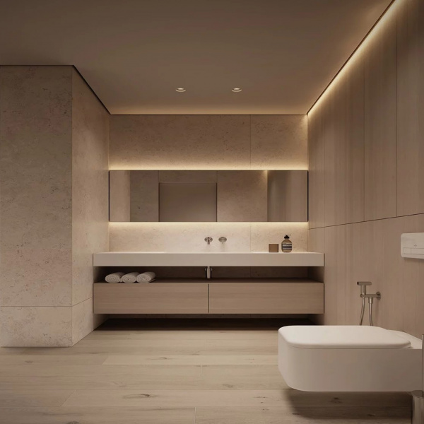 Картинка товара теневой профиль потолочный laconistiq gips classic 3000*44*43 мм 014622 parketcity-ufa.ru