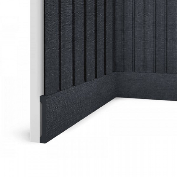 Картинка товара плинтус hiwood bk114 2700*90*14 мм B90V1 BK114 parketcity-ufa.ru