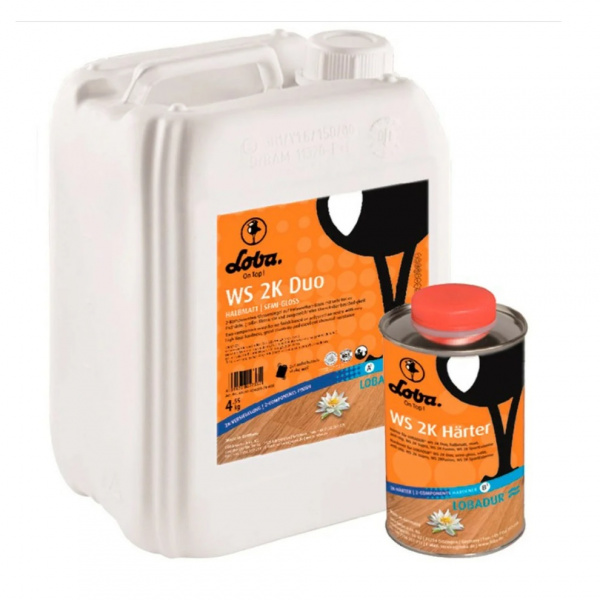 Картинка товара лак для паркета и пробки lobadur ws 2k duo (5л) 008565 parketcity-ufa.ru