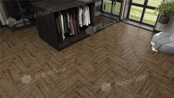 Картинка товара ламинат alpine floor 8/33 herringbone lf102-10 дуб бордо     LF102-10 parketcity-ufa.ru