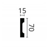 Картинка товара молдинг nmc wd2 2000*70*15 мм DSCLWD200020 parketcity-ufa.ru
