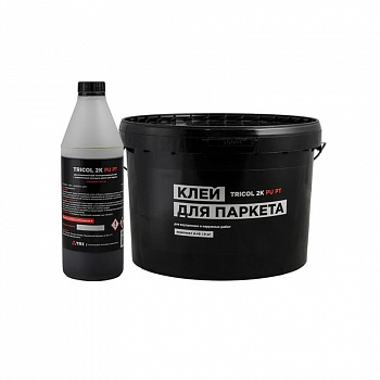 Клей универсальный Tricol 2K PU PT (9кг)  parketcity-ufa.ru