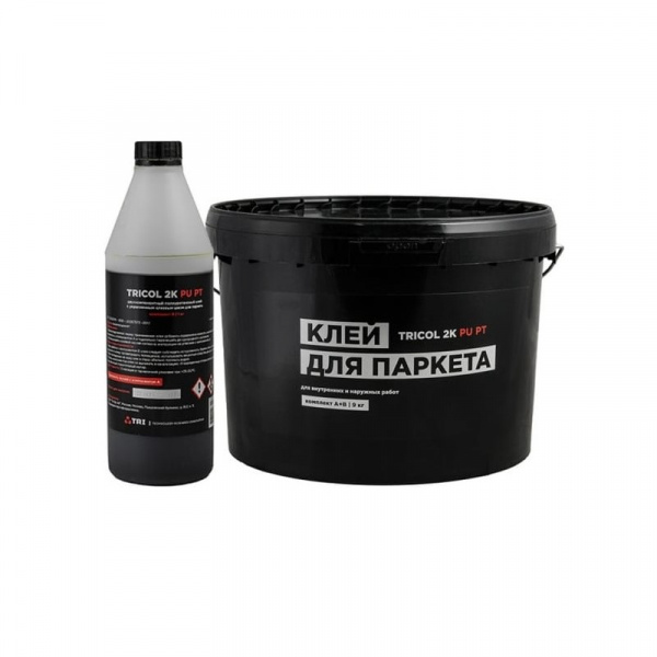 Картинка товара клей универсальный tricol 2k pu pt (9кг)  009979 parketcity-ufa.ru