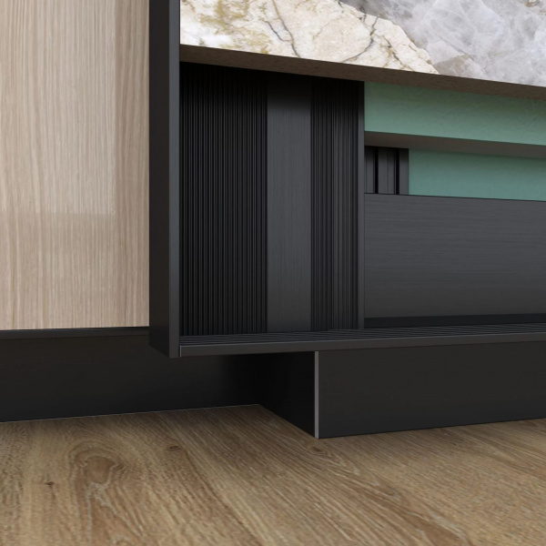 Картинка товара теневая рейка для tv зон и разноуровневых стен laconistiq multilevel classic 3000*46*28 мм 011780 parketcity-ufa.ru