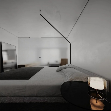 Картинка товара теневой профиль потолочный laconistiq gips classic 3000*44*43 мм 014622 parketcity-ufa.ru