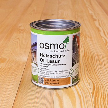 Масло Osmo 702 HolzSchutz Ol-Lazur Лиственница (0,75 л) Масло Osmo 702 HolzSchutz Ol-Lazur Лиственница (0,75 л)