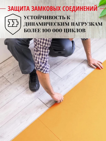 Подложка под ламинат и паркет 3 мм EcoHeat Floor Protect Premium 03T (м2) 