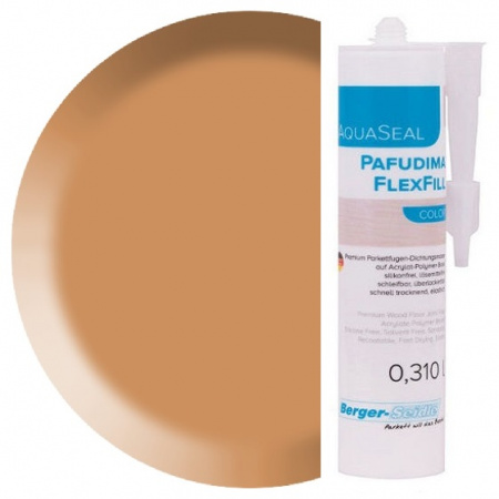 Картинка товара герметик для заполнения швов berger aquaseal pafudima flexfill color (310мл) 008637 parketcity-ufa.ru