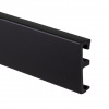 Картинка товара плинтус salag alpha 80 черный (ral9005) AP81U3 parketcity-ufa.ru
