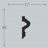Картинка товара молдинг bello deco m10 45-17 M10 45-17 parketcity-ufa.ru