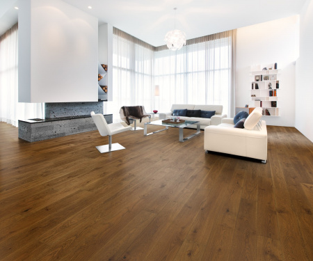 Картинка товара паркетная доска karelia дуб 138 обоженная сиена, матовый лак 1п 10111248A5256111 parketcity-ufa.ru