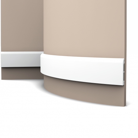 Картинка товара плинтус orac sx183f 2000*75*13 мм (гибкий) SX183F parketcity-ufa.ru