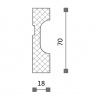 Картинка товара плинтус nmc fd7 2000*70*18 мм DSPLFD200070 parketcity-ufa.ru