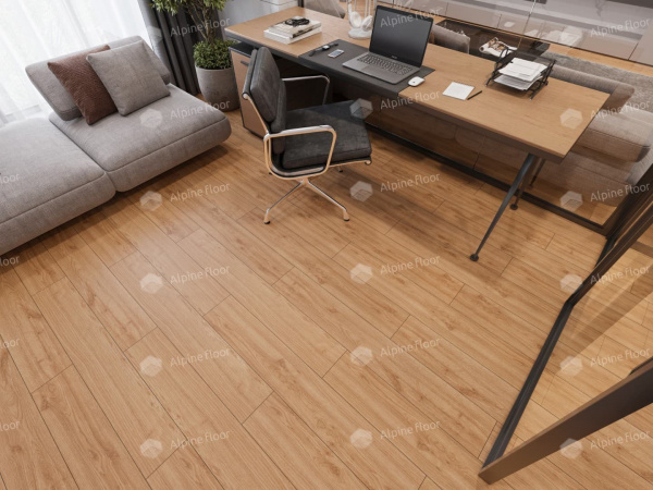 Картинка товара spc плитка alpine floor классика 162-7 дуб классик  002680 parketcity-ufa.ru