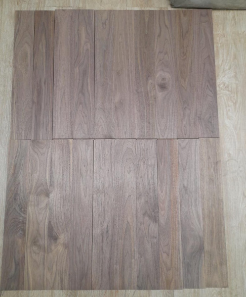 Картинка товара паркет штучный орех американский селект 420*70*15 мм 007484 parketcity-ufa.ru