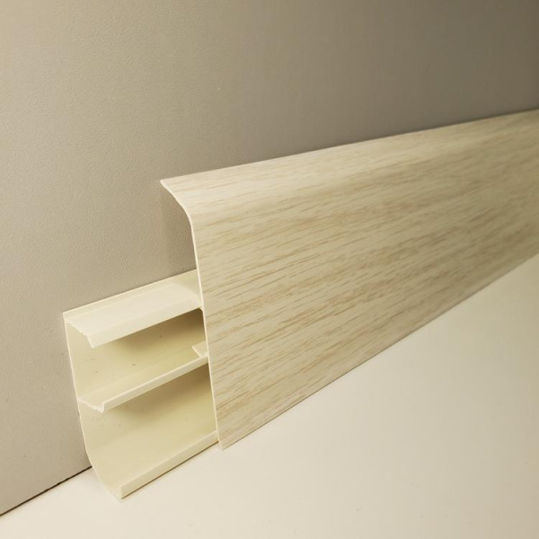 Картинка товара плинтус royce 80 дуб белый (321) 80.20.321.001 parketcity-ufa.ru