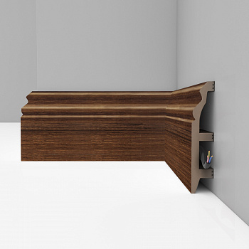 Плинтус Decomaster 232-74 Орех лесной 2400*100*22 мм parketcity-ufa.ru