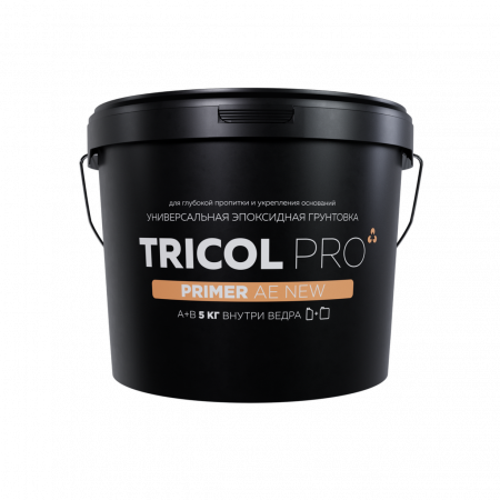 Картинка товара грунт для полусухой стяжки tricol pro primer ae new (5л) эпоксидный 012544 parketcity-ufa.ru
