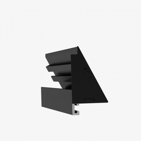 Картинка товара плинтус металлический laconistiq micro light 2450*25*16*5 мм 013294 parketcity-ufa.ru