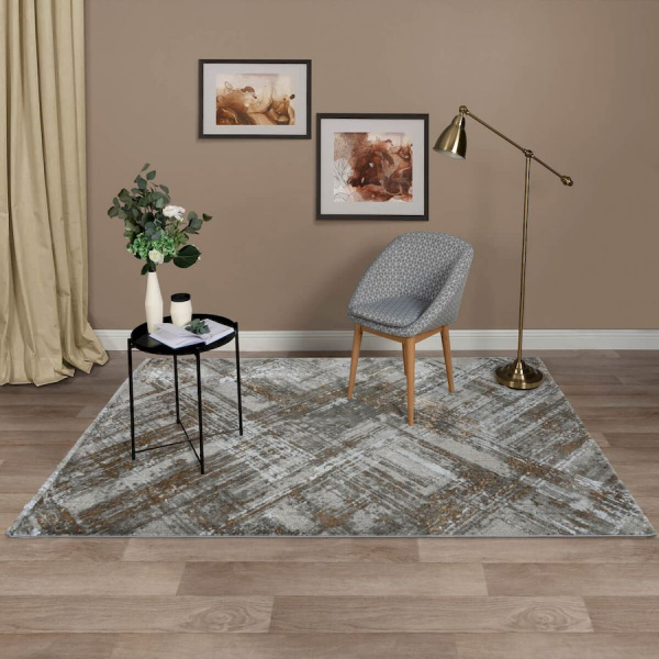 Картинка товара ковер nirvana b0827a cream/grey 150*80 см 012344 parketcity-ufa.ru