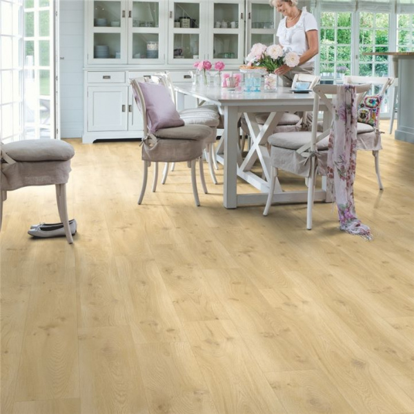 Картинка товара плитка quick-step alpha vinyl blos 40018 дуб бежевый AVSPU40018 parketcity-ufa.ru