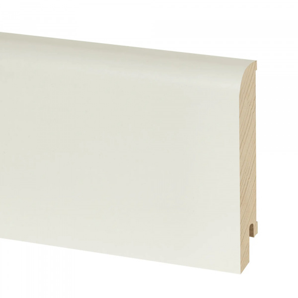 Картинка товара плинтус шпон pedross 80/18 белый гладкий матовый 009891 parketcity-ufa.ru