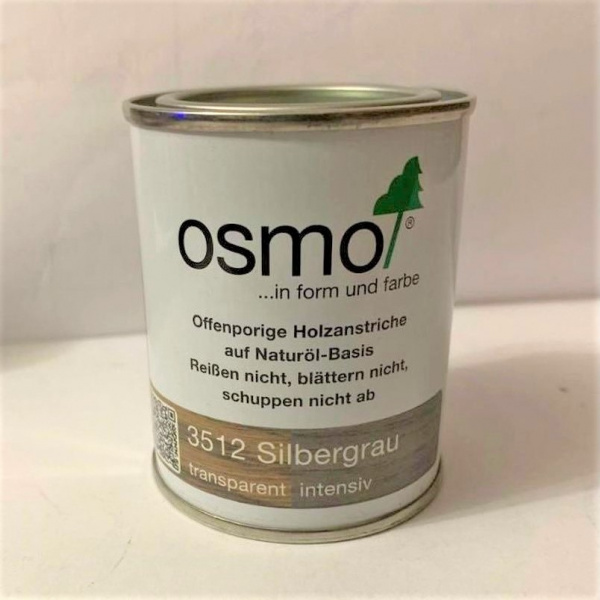 Картинка товара масло osmo 3512 öl‑beize серебристо-серый (0,125л) 012051 parketcity-ufa.ru