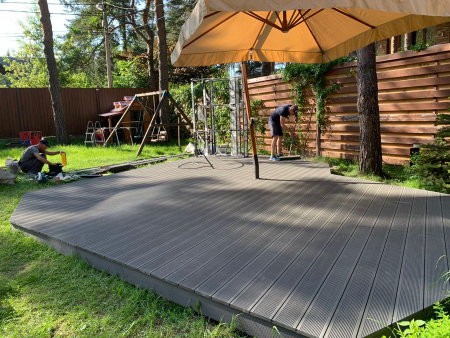 Картинка товара террасная доска terrapol классик 3000/4000*147*24 тик киото (полнотелая) 010721 parketcity-ufa.ru