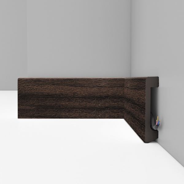 Картинка товара плинтус decomaster 235-438 махагон 2400*80*17 мм D235-438 ДМ parketcity-ufa.ru