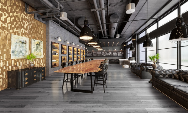 Картинка товара spc-ламинат cronafloor wood 4.0 дуб серый ZH-82015-8 parketcity-ufa.ru