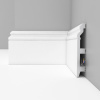 Картинка товара плинтус decomaster 233-115 белый матовый 2400*120*23 мм D233-115 ДМ parketcity-ufa.ru