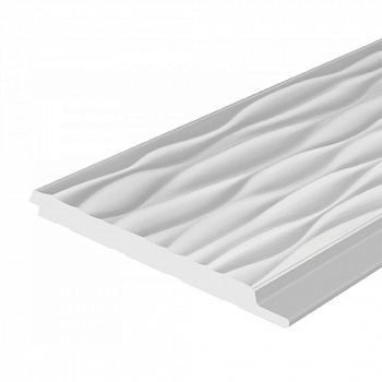 Декоративная панель под покраску HIWOOD LV127W NP 2700*120*12 мм parketcity-ufa.ru