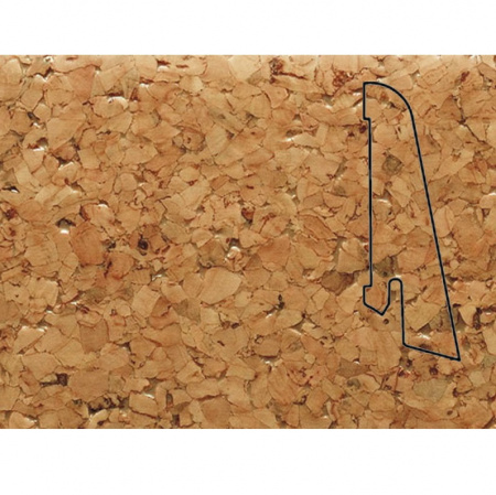 Картинка товара плинтус шпон pedross 58/20 пробка 002199 parketcity-ufa.ru