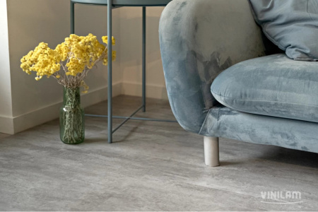 Картинка товара wpc-плитка vinilam ceramo stone cork 71614 цемент светлый 71614. parketcity-ufa.ru