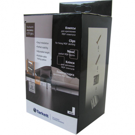 Картинка товара крепеж для плинтуса tarkett clipstar (50шт/уп) 559530002 parketcity-ufa.ru