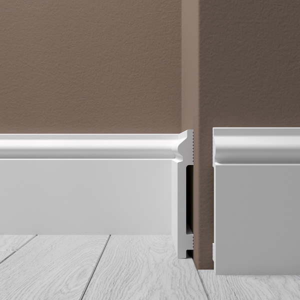 Картинка товара плинтус напольный xps polymer н5 2000*120*15 мм 1UHD 04/120 parketcity-ufa.ru