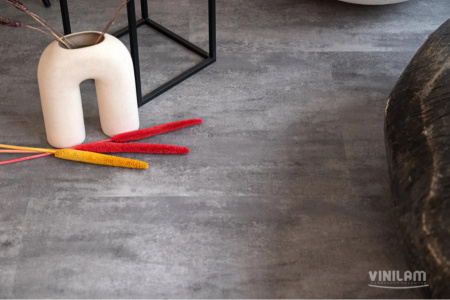 Картинка товара wpc-плитка vinilam ceramo stone cork 71616 цемент серый 71616. parketcity-ufa.ru