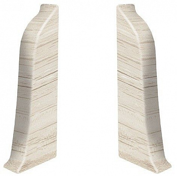 Плинтус Aberhof 8011 Дуб полярный   СНЯТ!!! (Заглушки (правая+левая))